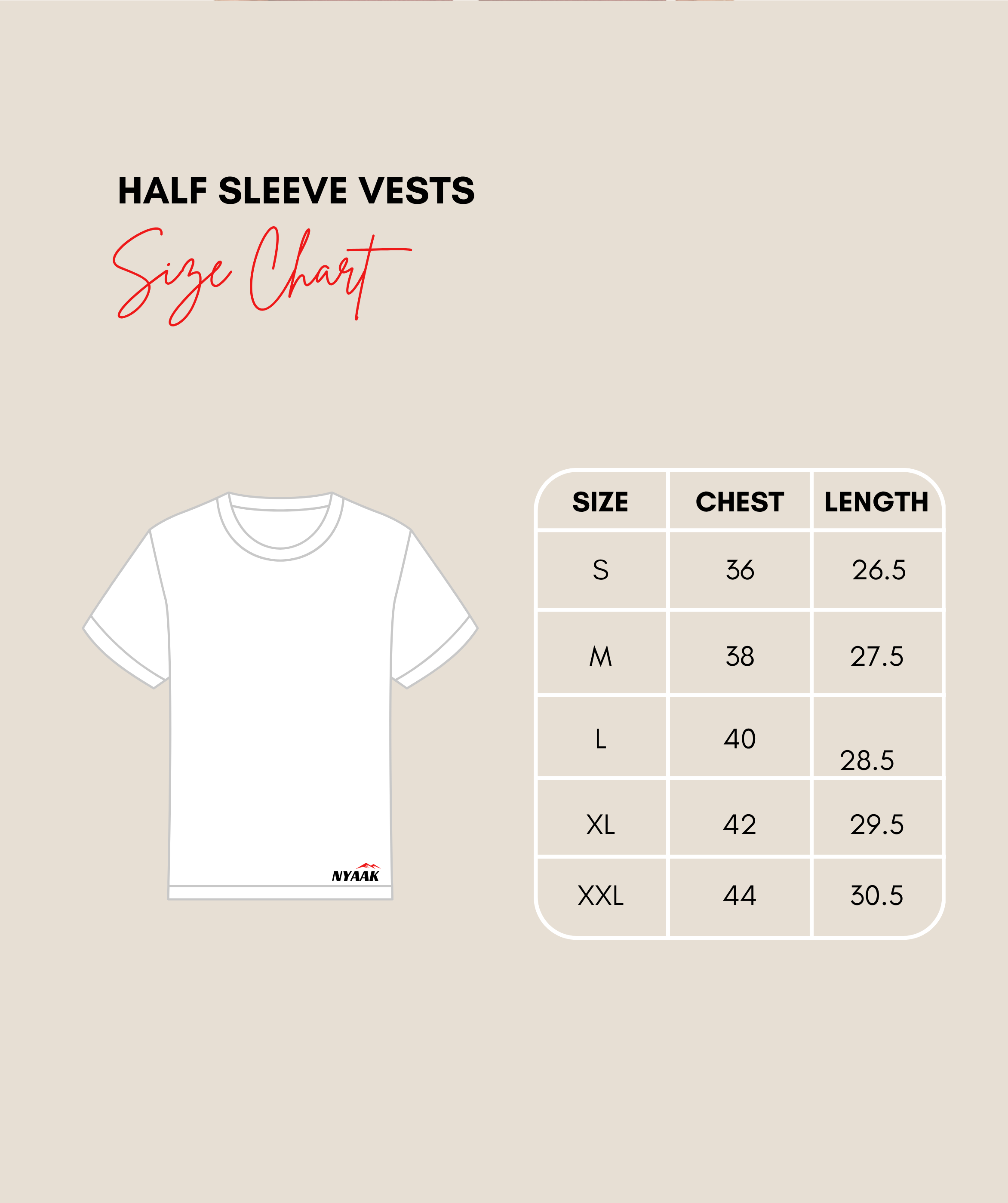 Premium Cotton Inner Vests Half Sleeve