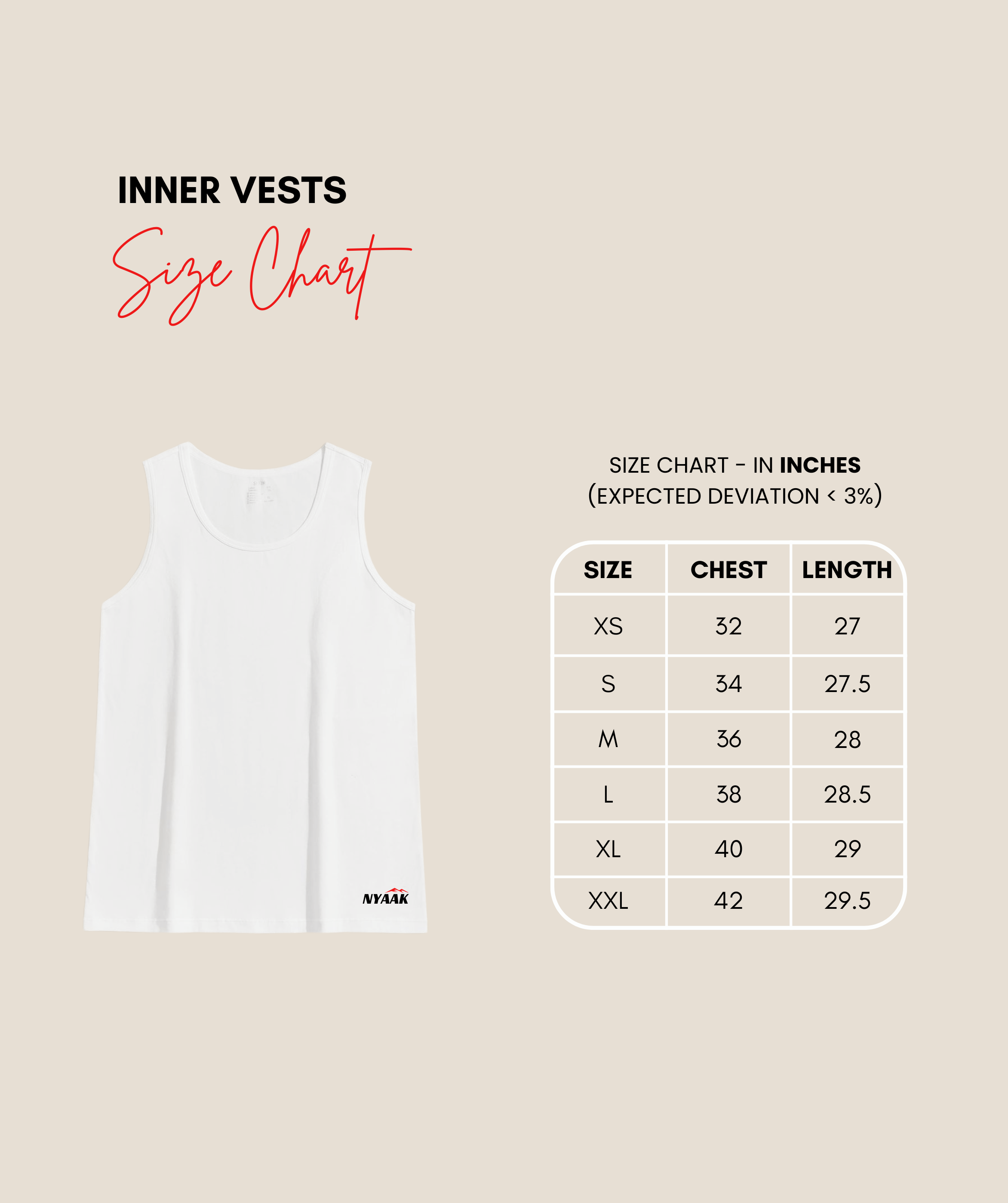 Premium Cotton Inner Vests